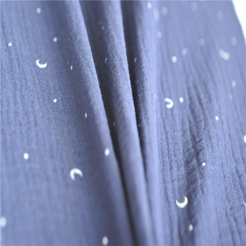 COTTON DOUBLE LAYER CREPE